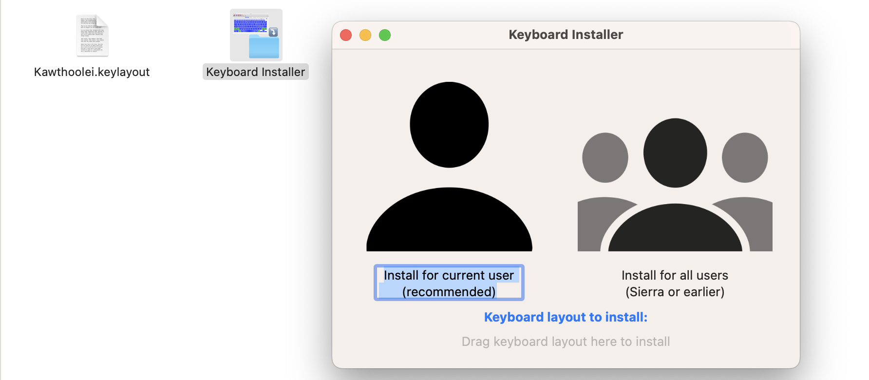 Mac Keyboard Layout