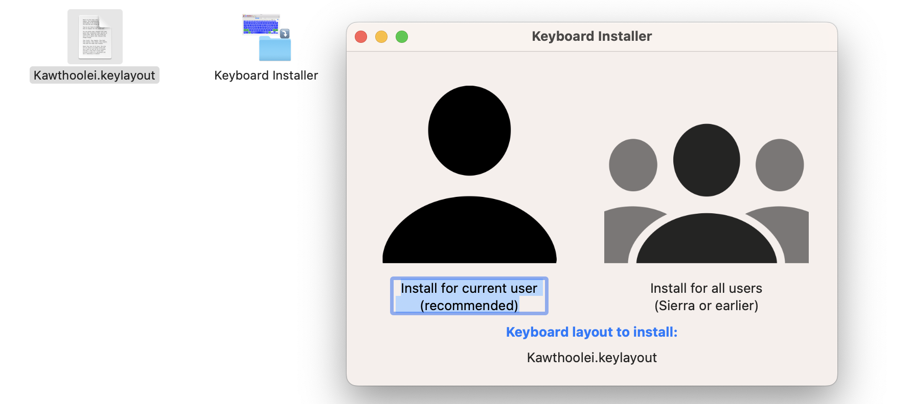 Mac Keyboard Layout